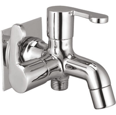 Angle Cock 2 in 1 DH. with Flange